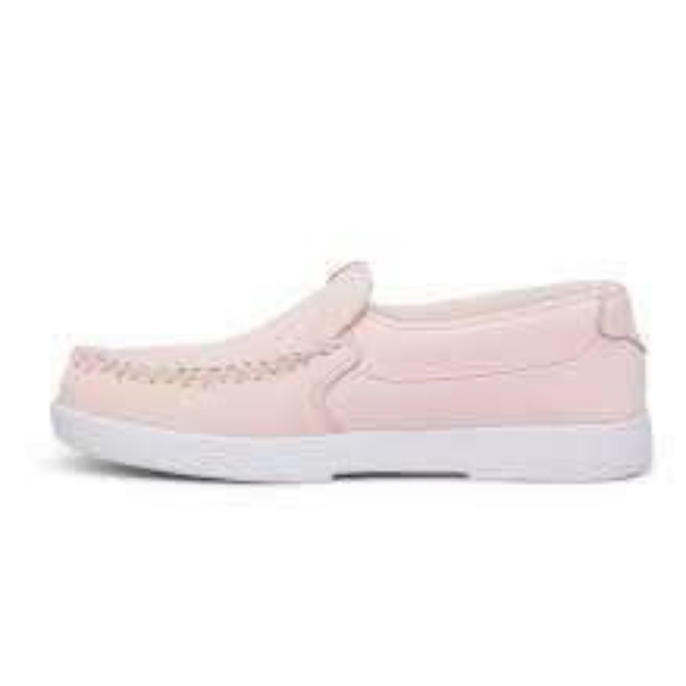 BRAND NEW women DC dc villain 2 slip on light pink skate shoes size US 7